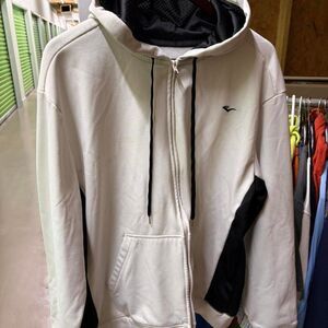 Everlast Men's White and Cream Hoodie